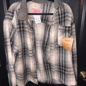 Pendleton Black and Cream Checkered Shirt